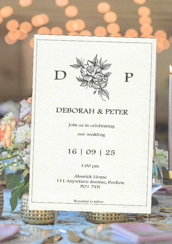 Eliana Wedding Invitation