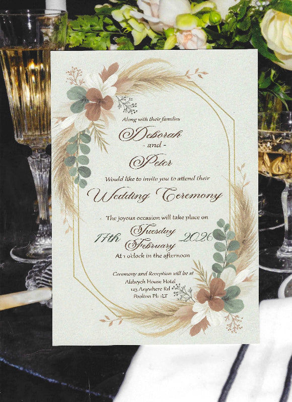 Alexandra Wedding Invitation