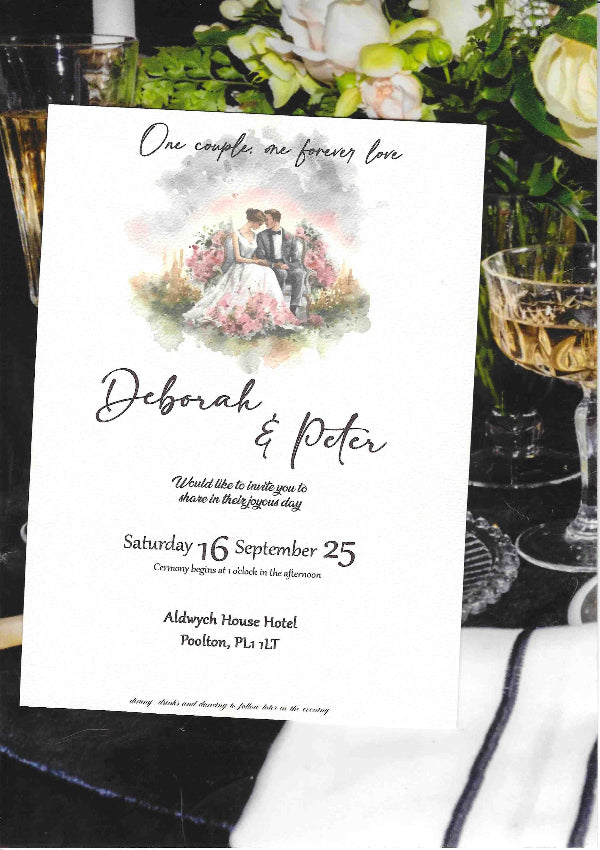 Alice Wedding Invitation