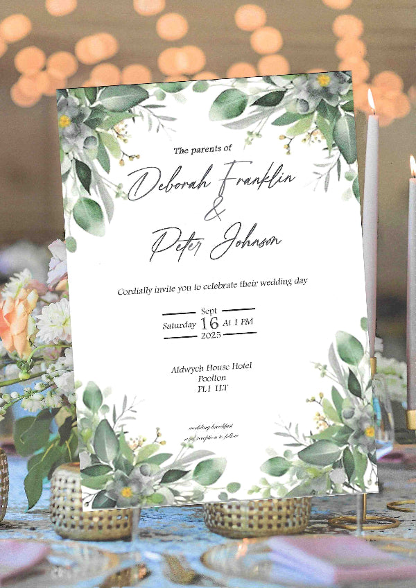 Emilia Wedding Invitation