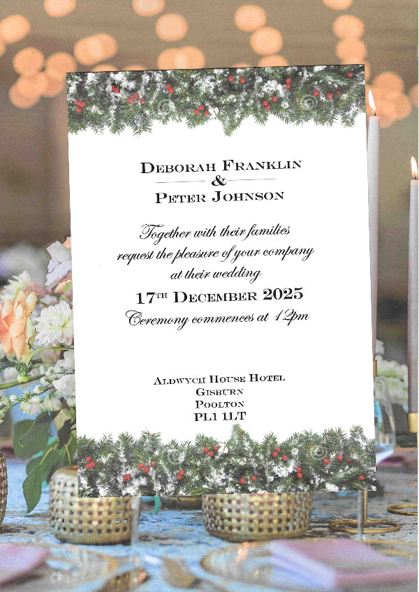 Hannah Wedding Invitation
