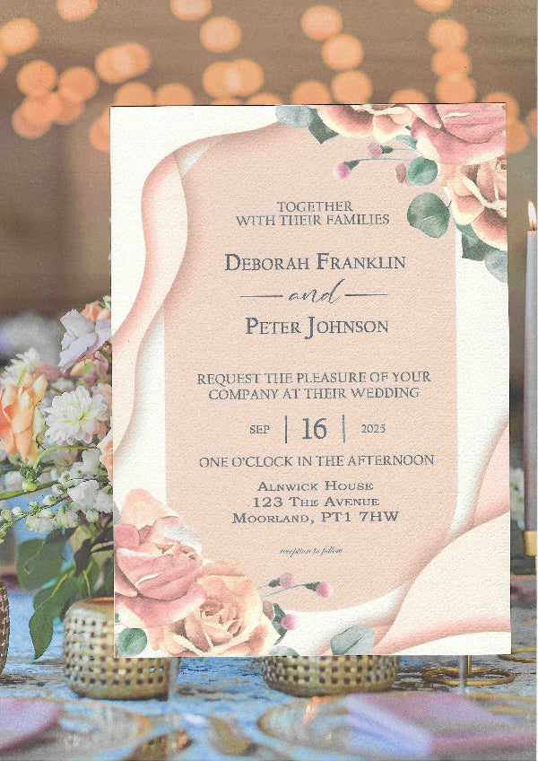 Heather Wedding Invitation