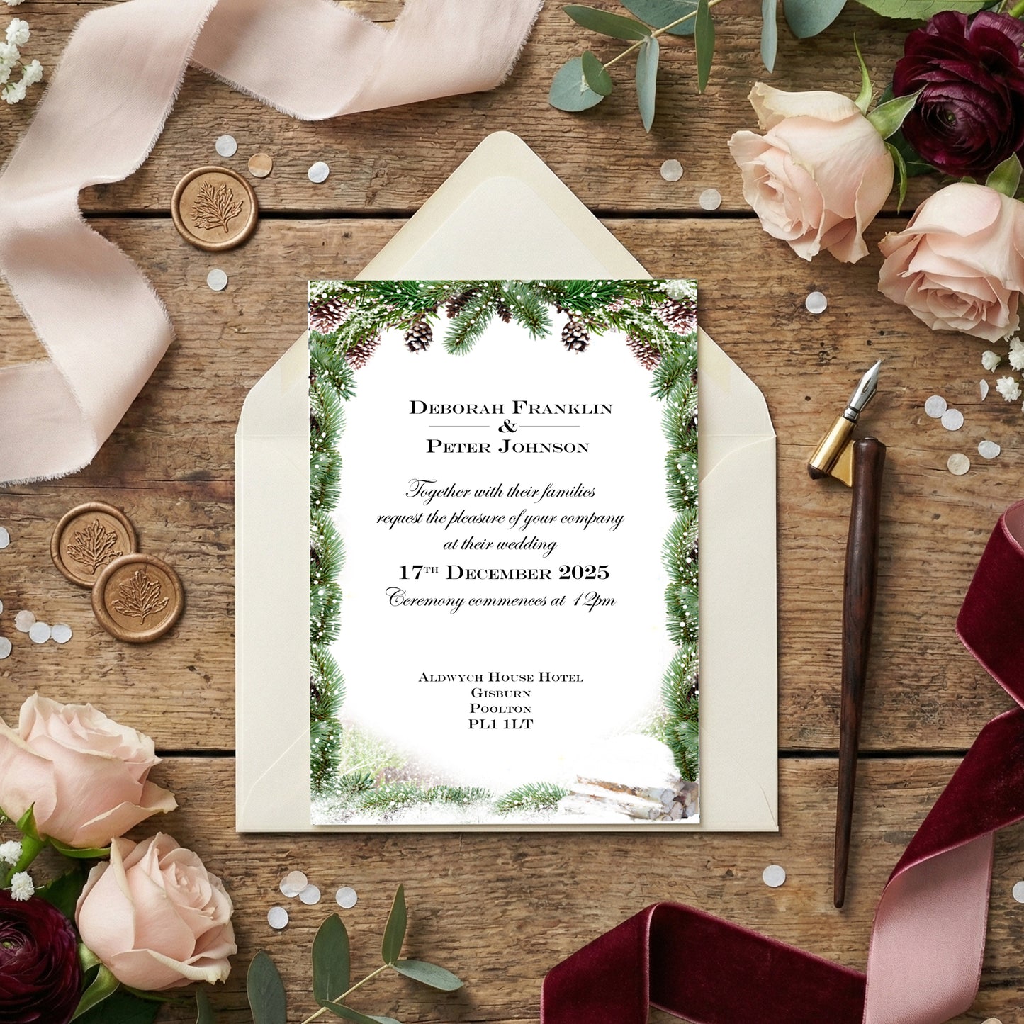 Gabrielle Wedding Invitation