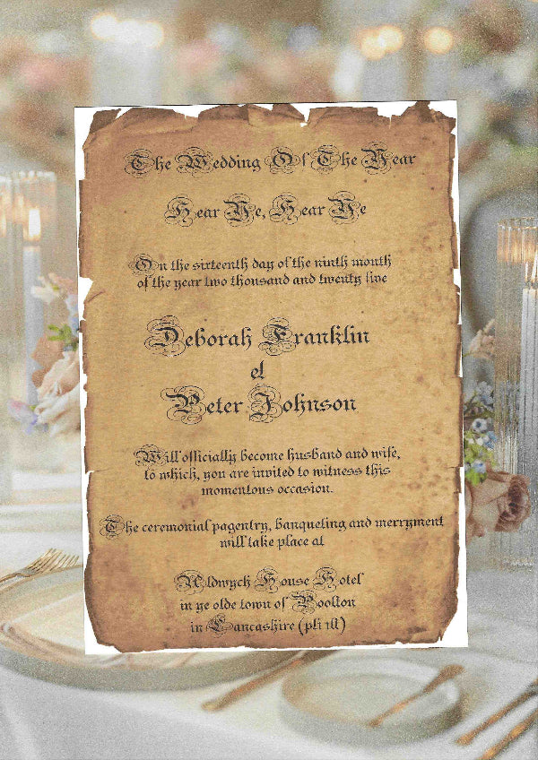 Hope Wedding Invitation
