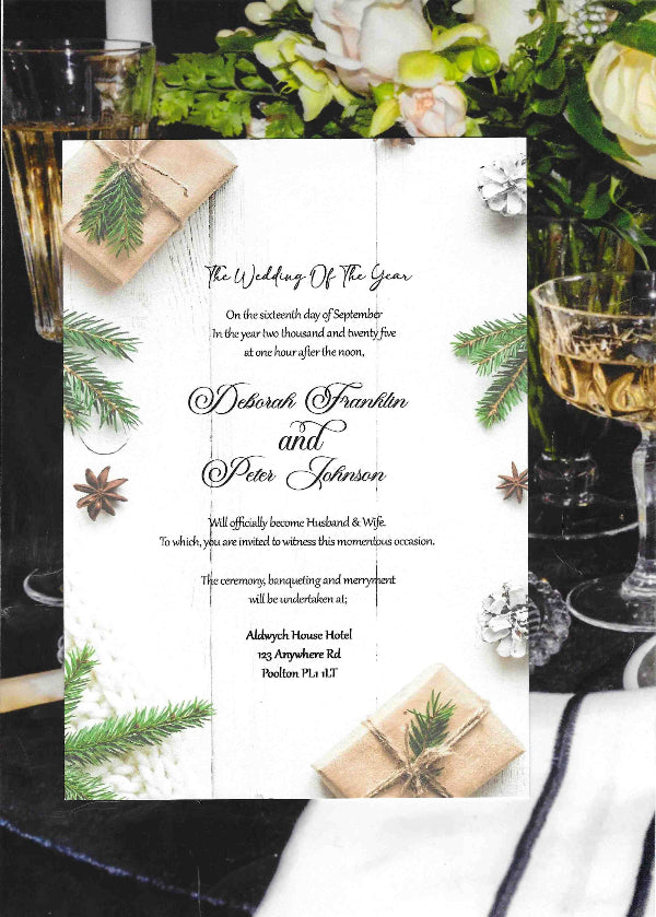 Allison Wedding Invitation