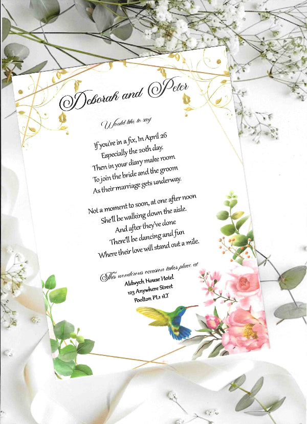 Alyssa Wedding Invitation