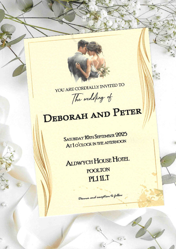 Avery Wedding Invitation