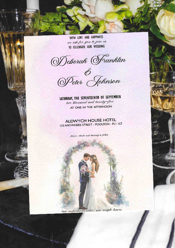 Beatrice Wedding Invitation