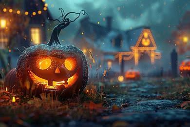 halloween backdrop for collection