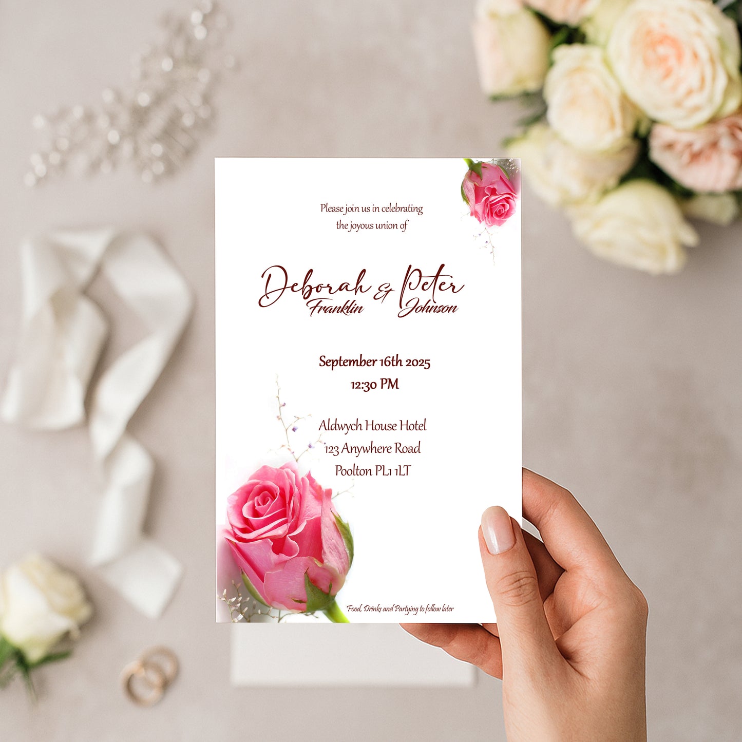 Evelyn Wedding Invitation
