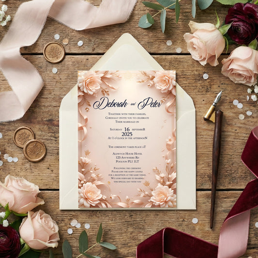 Felicity Wedding Invitation