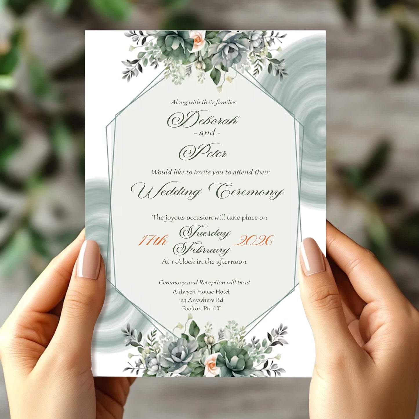 Adeline Wedding Invitation
