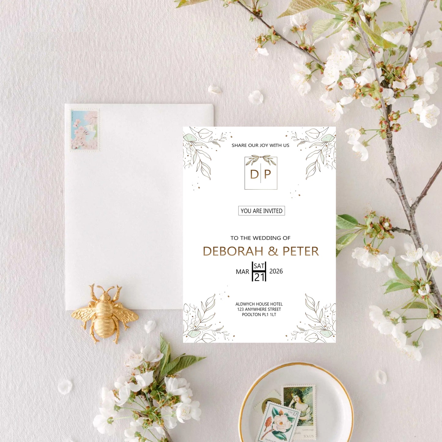 Bonnie Wedding Invitation