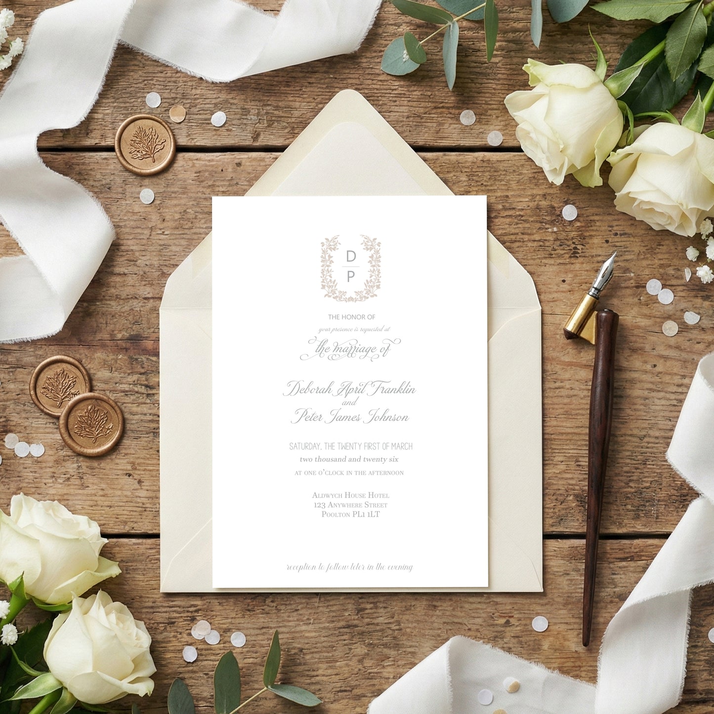 Amira Wedding Invitation
