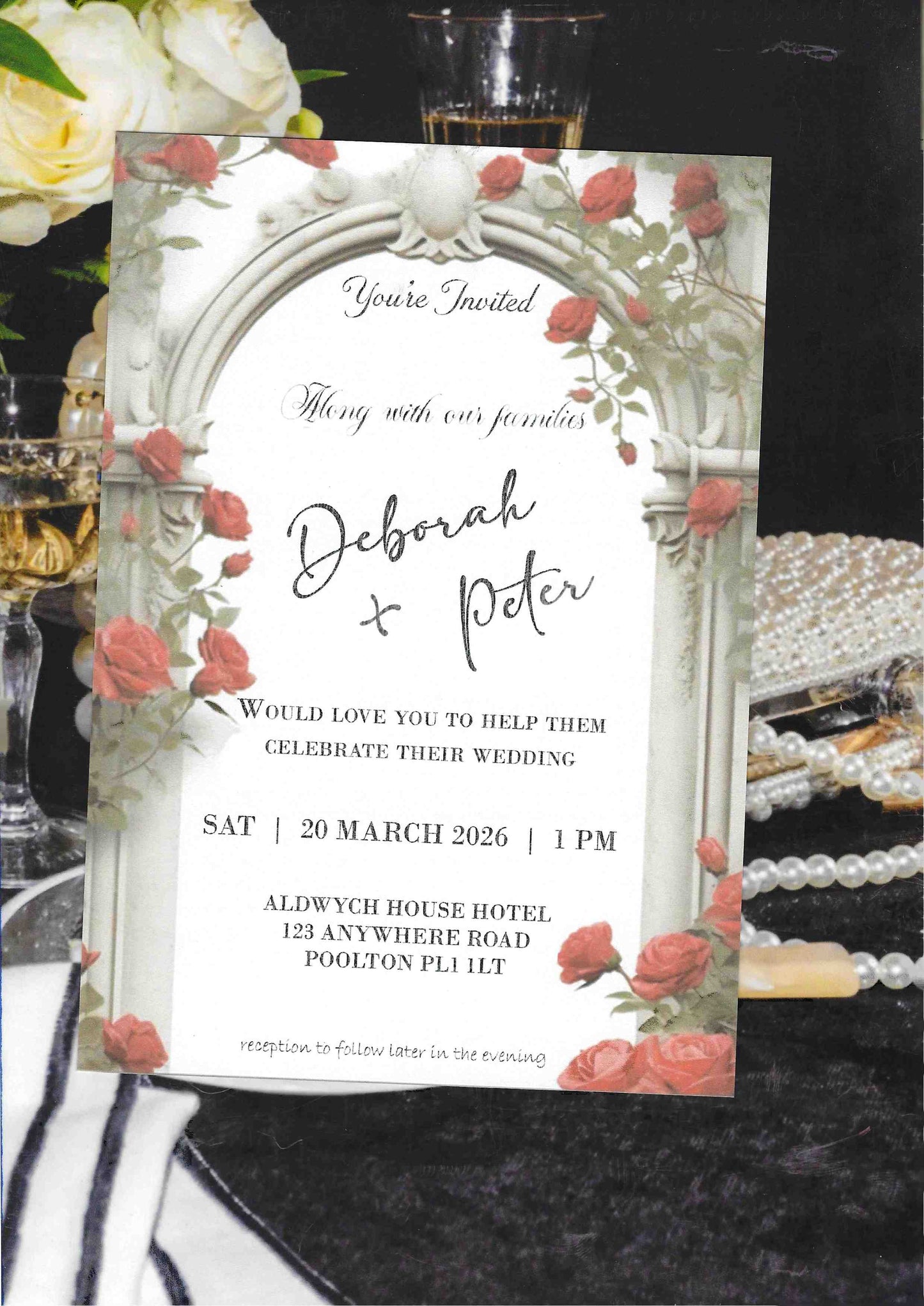 Esther Wedding Invitation