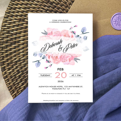 Camilla Wedding Invitation
