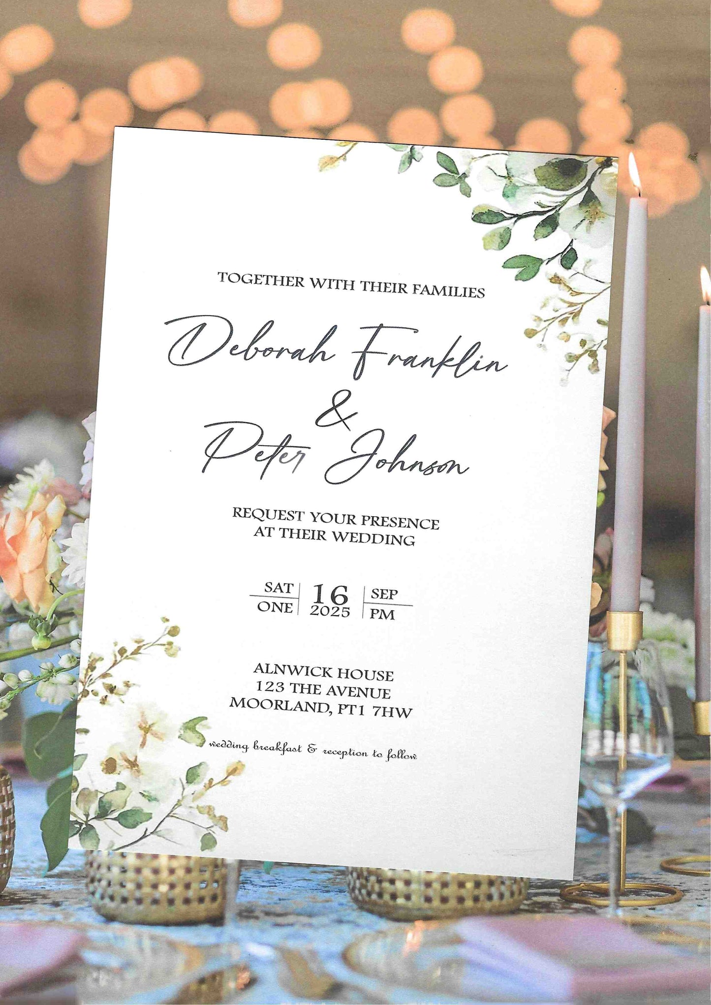 Emily Wedding Invitation