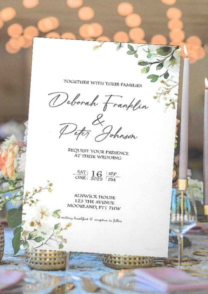 Emily Wedding Invitation