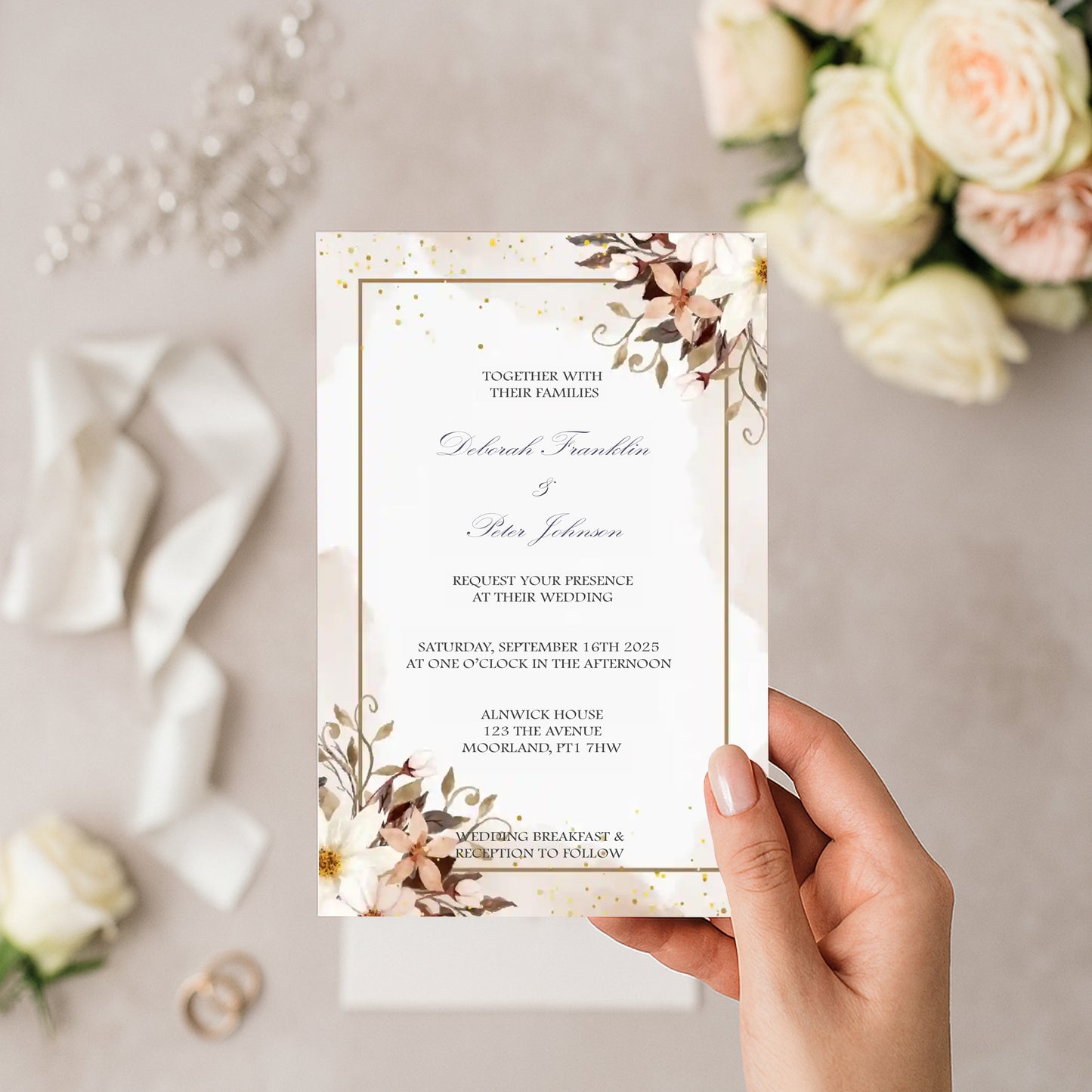 Delilah Wedding Invitation