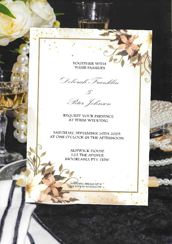 Delilah Wedding Invitation