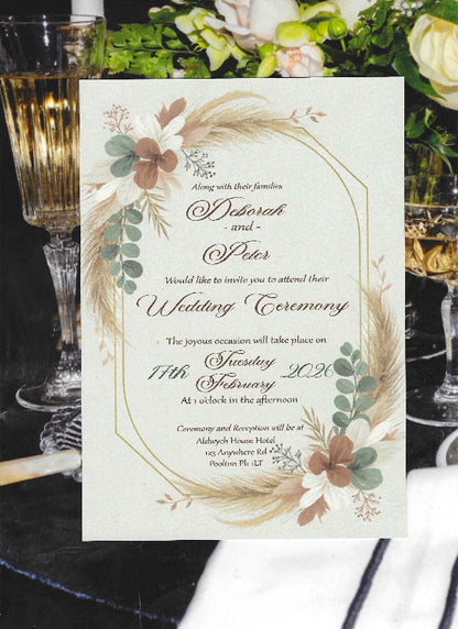 Alexandra Wedding Invitation