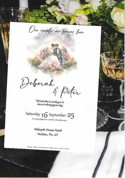 Alice Wedding Invitation