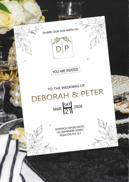 Bonnie Wedding Invitation