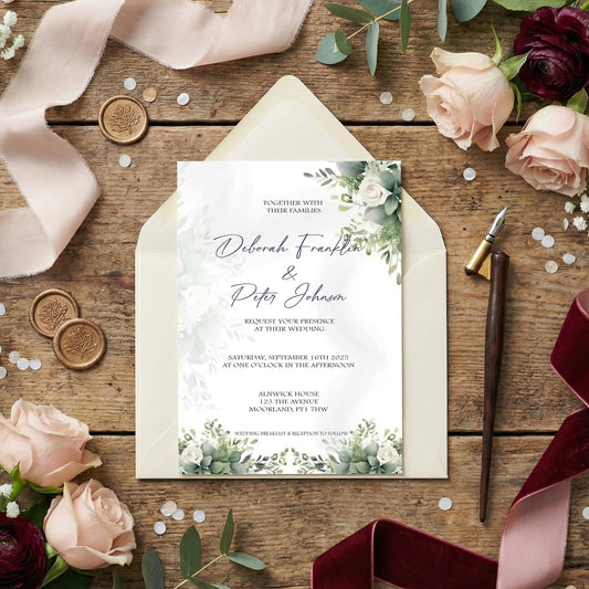 Abigail Wedding Invitation