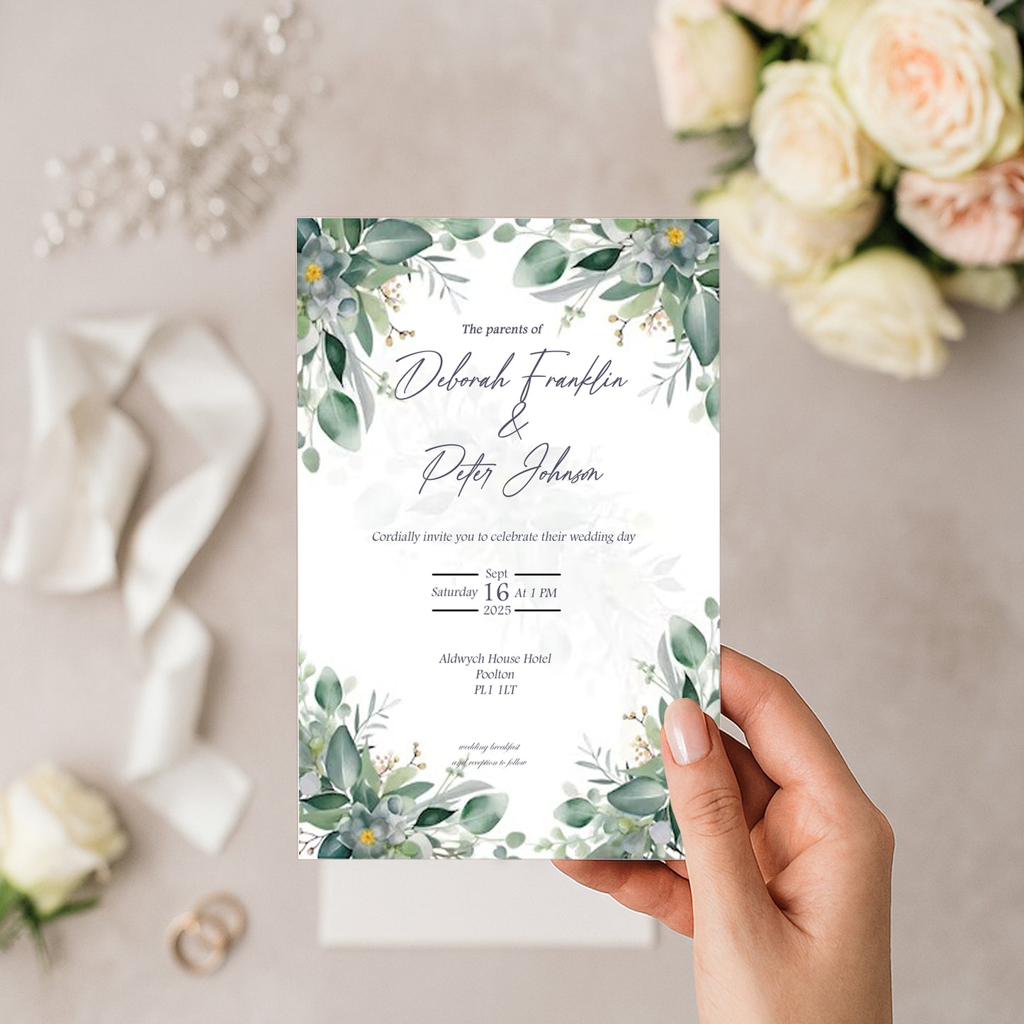 Emilia Wedding Invitation