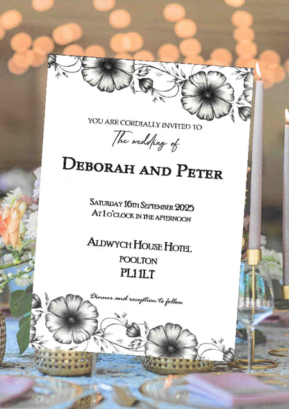 Eliza Wedding Invitation