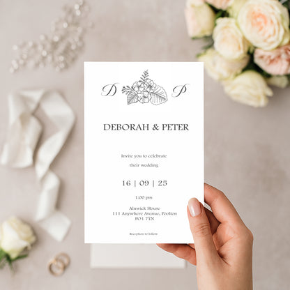 Elena Wedding Invitation