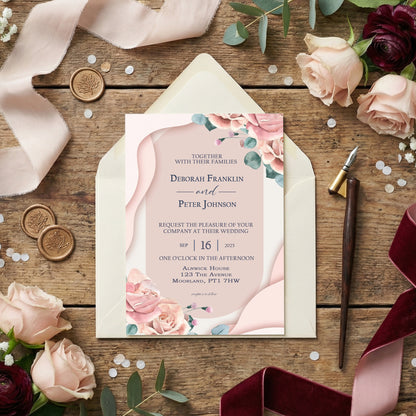 Heather Wedding Invitation