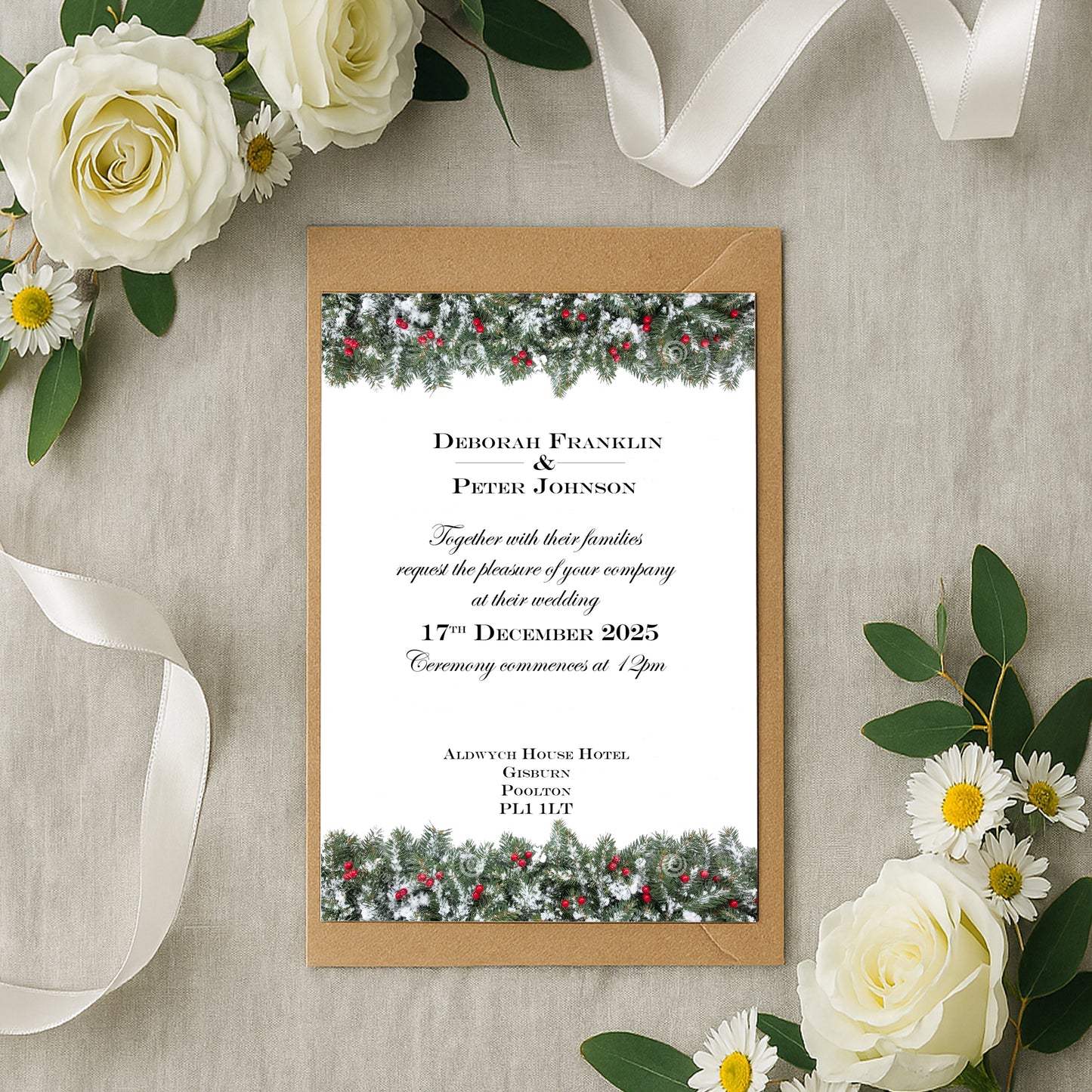 Hannah Wedding Invitation