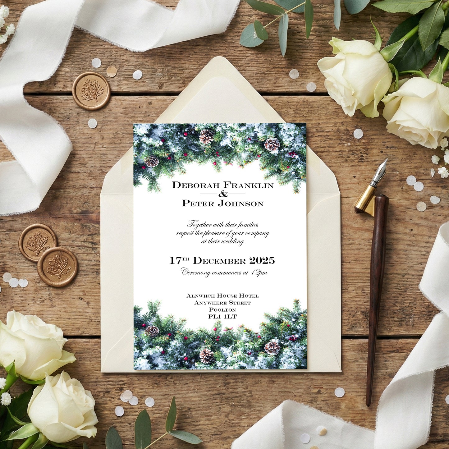 Gemma Wedding Invitation