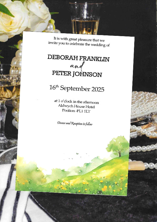 Clara Wedding Invitation