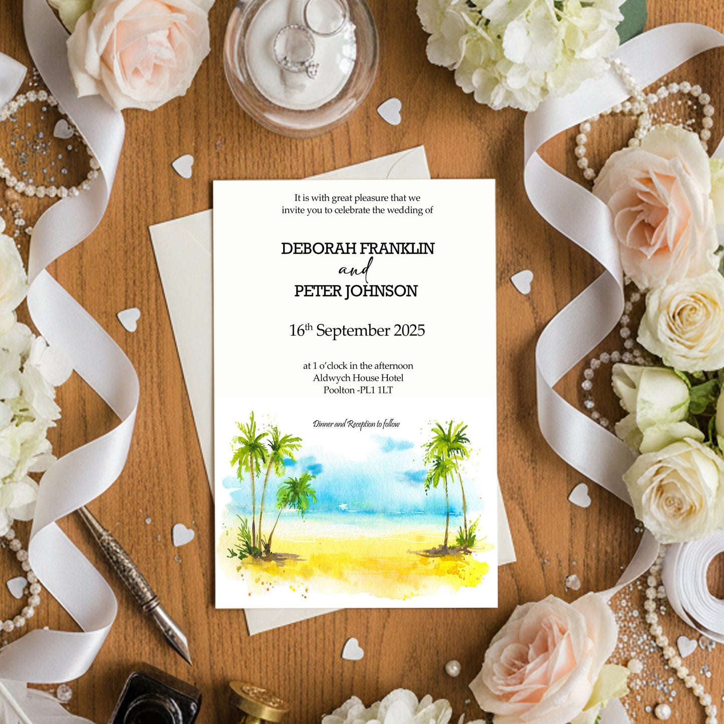 Cora Wedding Invitation