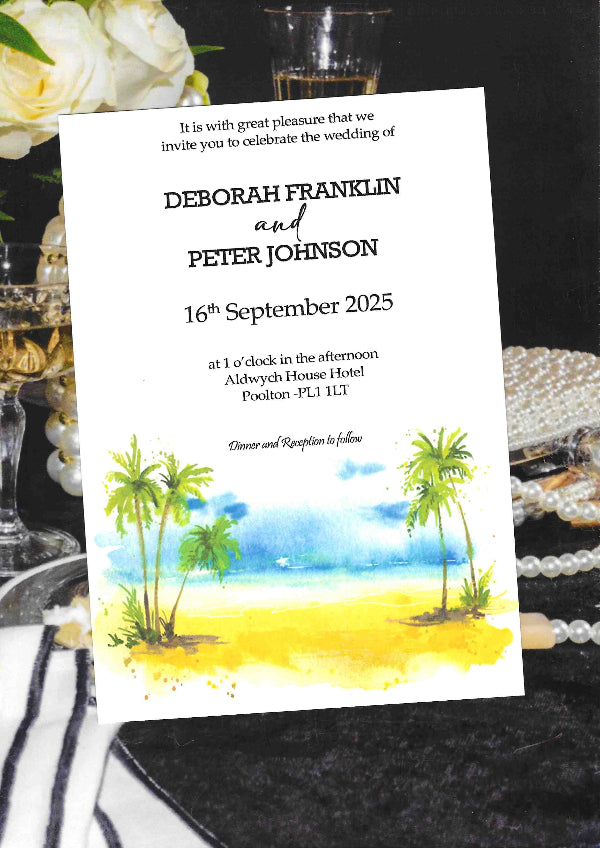 Cora Wedding Invitation