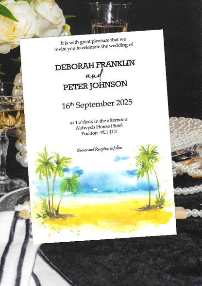 Cora Wedding Invitation