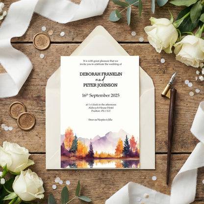 Celeste Wedding Invitation