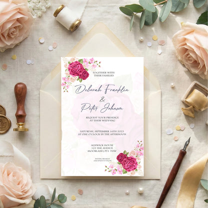 Faith Wedding Invitation