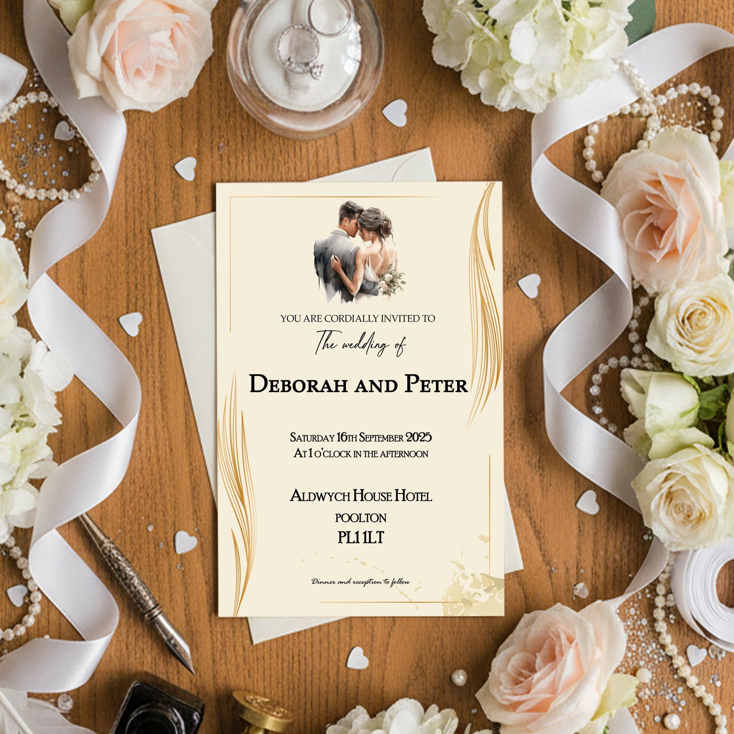 Avery Wedding Invitation
