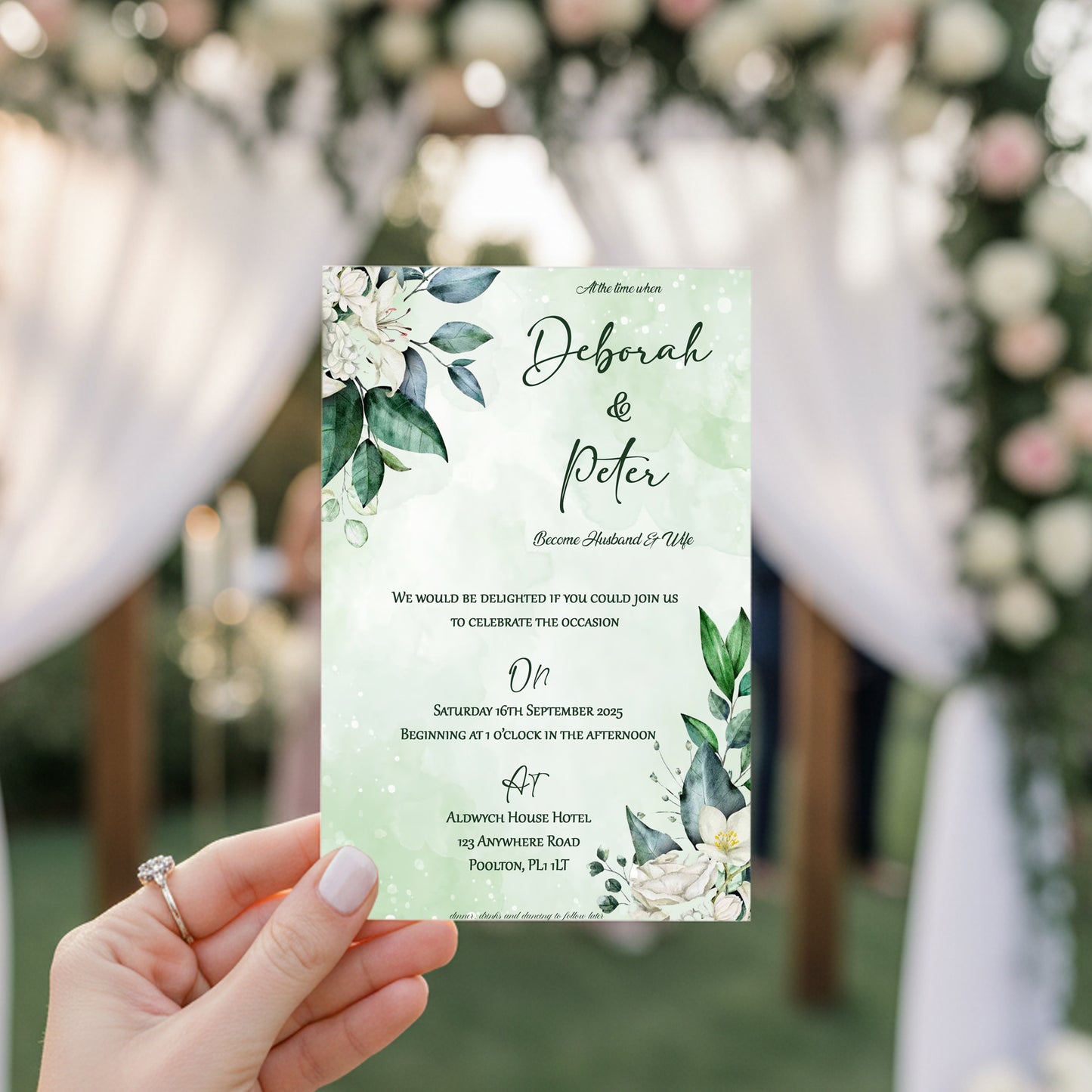 Bella Wedding Invitation