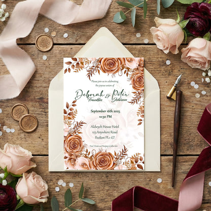 Aurora Wedding Invitation