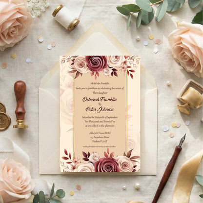 Audrey Wedding Invitation