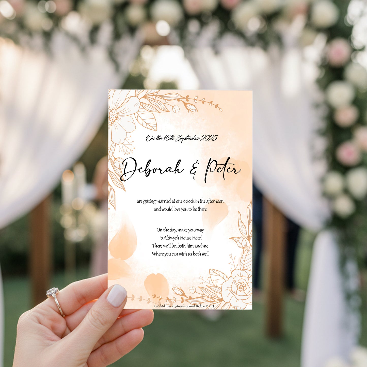 Ella Wedding Invitation
