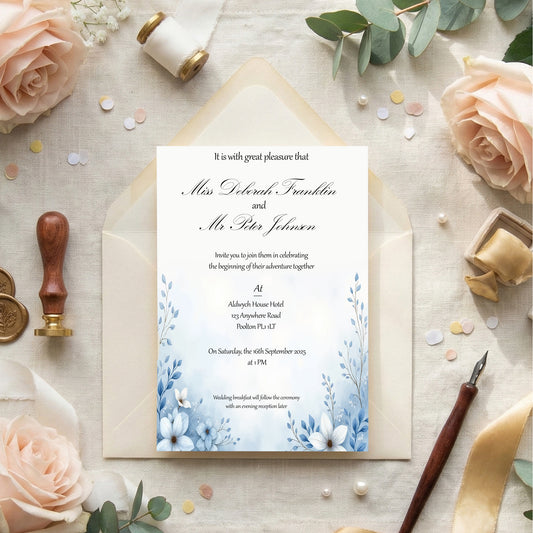 Athena Wedding Invitation