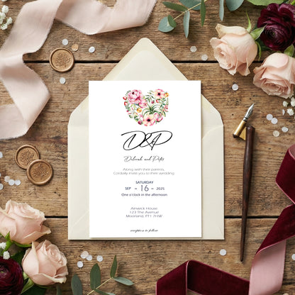 Diana Wedding Invitation