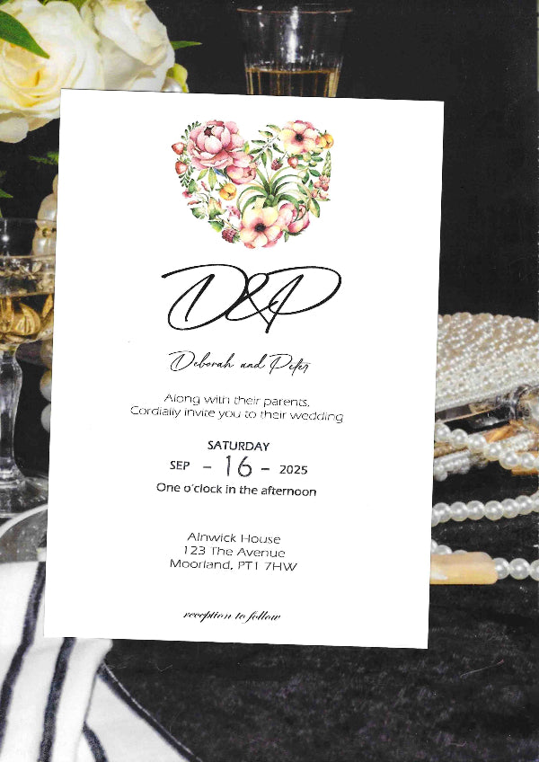Diana Wedding Invitation