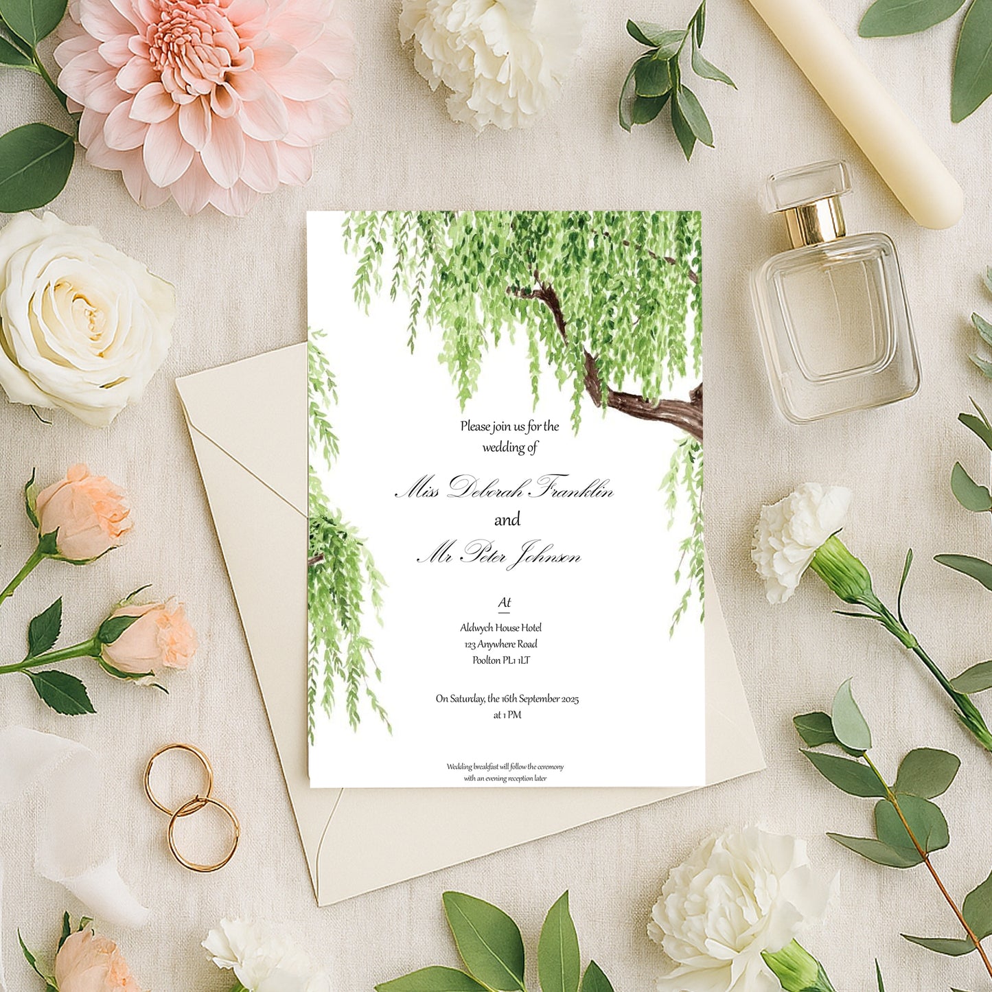 Cassandra Wedding Invitation