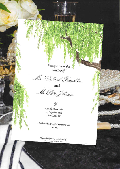 Cassandra Wedding Invitation
